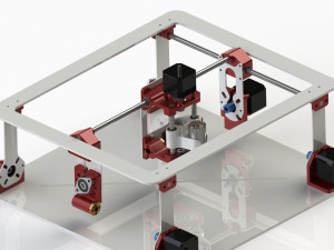 cnc for desktop-cnc de escritorio 3Dプリントモデル