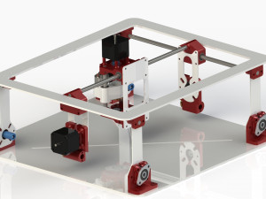 cnc for desktop-cnc de escritorio 3Dプリントモデル
