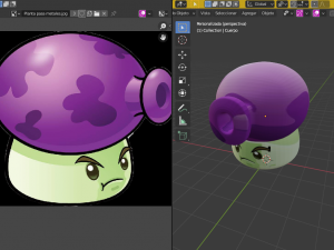 fume-shroom plants vs zombies 3D प्रिंट मॉडल