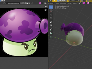 fume-shroom plants vs zombies 3D प्रिंट मॉडल