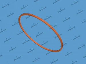 瘦 3d 戒指 3D 模型