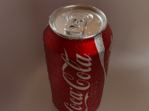 Coca-cola can Model 3D