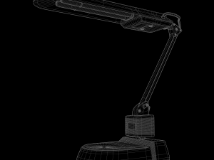 Rigged table lamp Modelo 3D