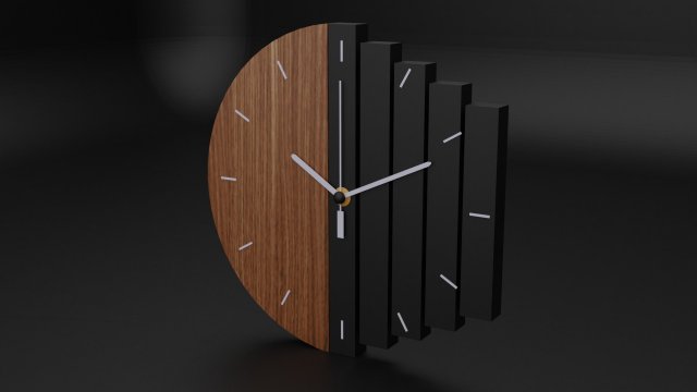 wall clocks 3D Модель .c4d .max .obj .3ds .fbx .stl .blend 