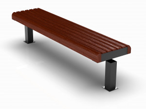 bench oldy 3D 模型