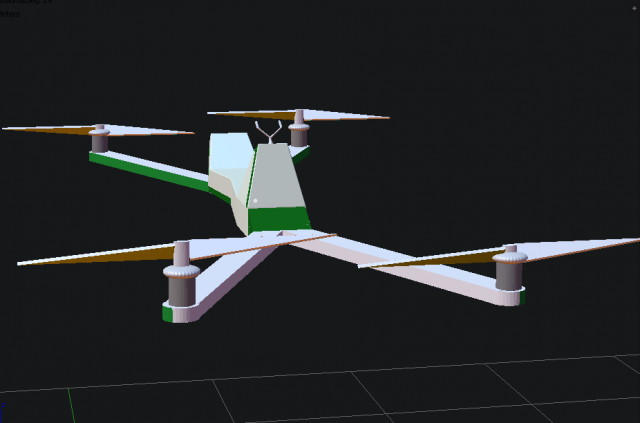 bike fly lowpoly 3D Model .c4d .max .obj .3ds .fbx .stl .blend 