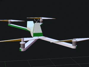 バイクフライローポリ 3Dモデル