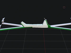 bike fly lowpoly 3D Model