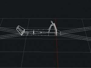 bike fly lowpoly 3D Model
