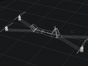 bike fly lowpoly 3D Model