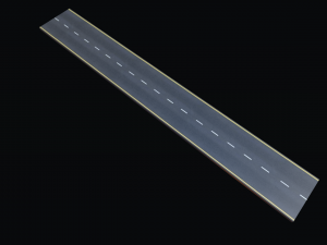 street simple lowpoly 3D Model