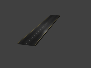 street simple lowpoly 3D Model
