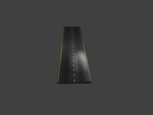 street simple lowpoly 3D Model