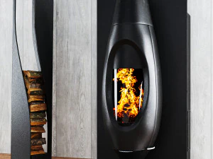 камин invicta-01 3D Модель