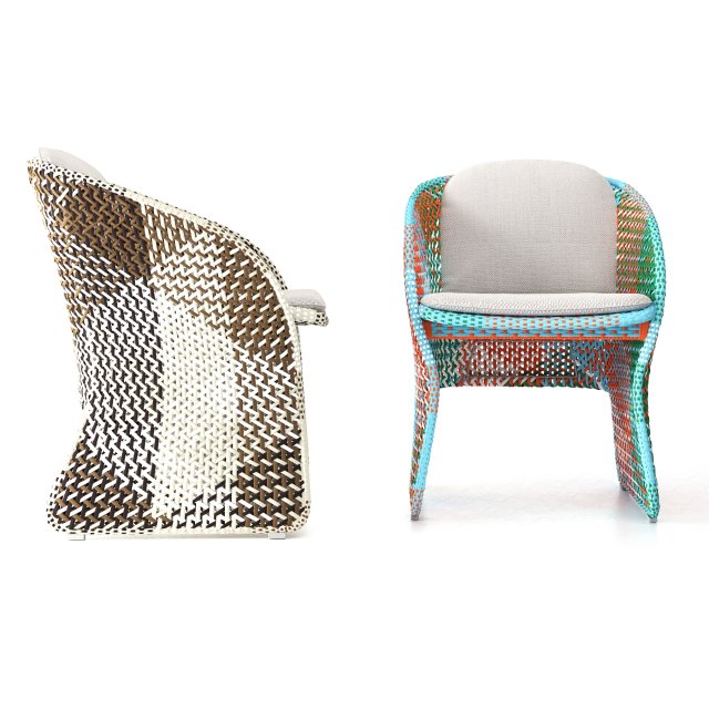 modern furniture set 447 3D Модель .c4d .max .obj .3ds .fbx .stl .blend 