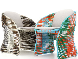 modern furniture set 447 3D Модель