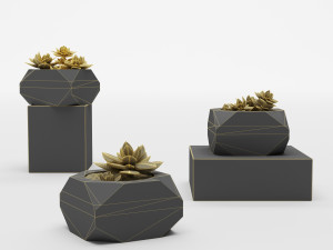 decorative vase 430001 3D Модель