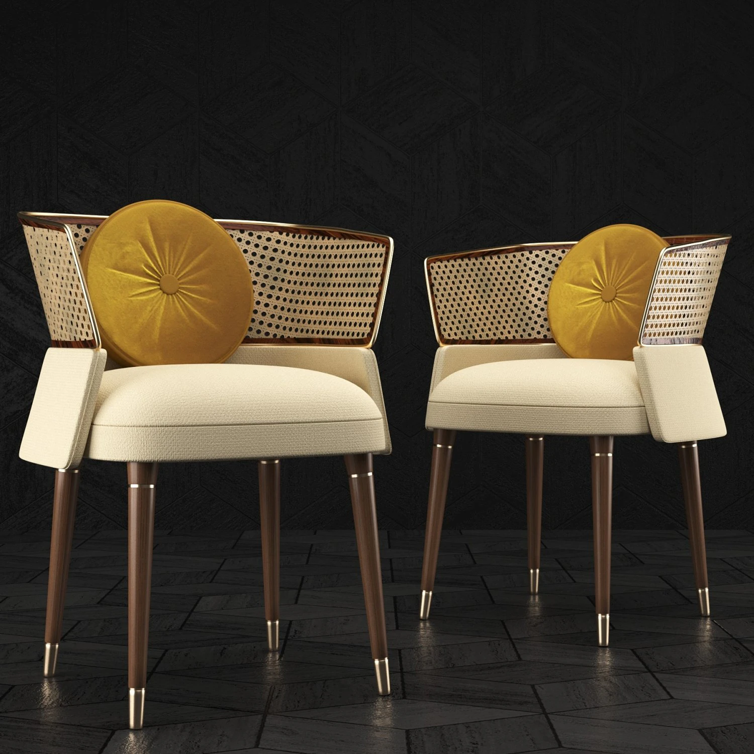 modern furniture set 445 3D Model .c4d .max .obj .3ds .fbx .stl .blend 