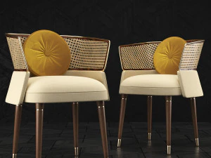 set di mobili moderni 445 Modello 3D