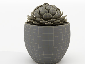 decorative vase 431 002 3D-Modell