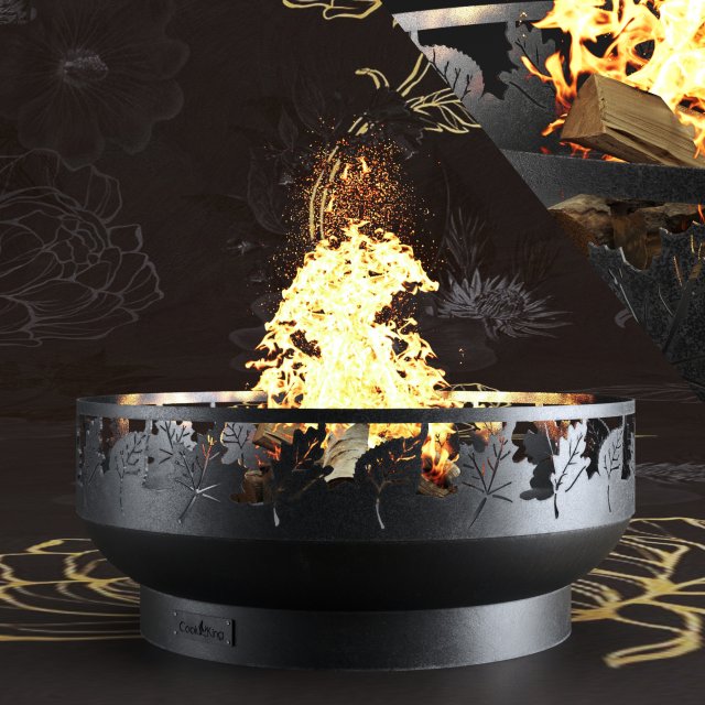 fire bowl 04 toronto Model 3D .c4d .max .obj .3ds .fbx .stl .blend 