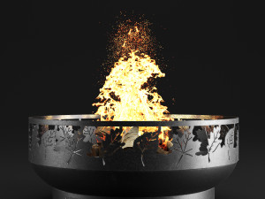 fire bowl 04 toronto Model 3D