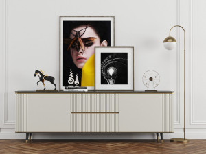modern interior set 112 3D Model