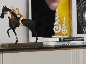 modern interior set 112 3D Модель
