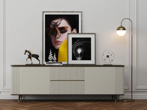 modern interior set 112 3D Model