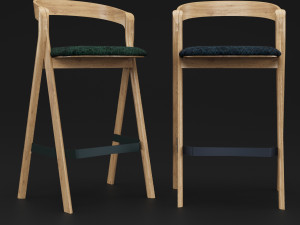 modern furniture set 434 002 3D Model