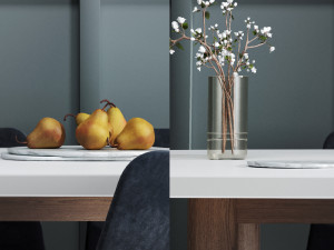 modern furniture dining set 001 Model 3D