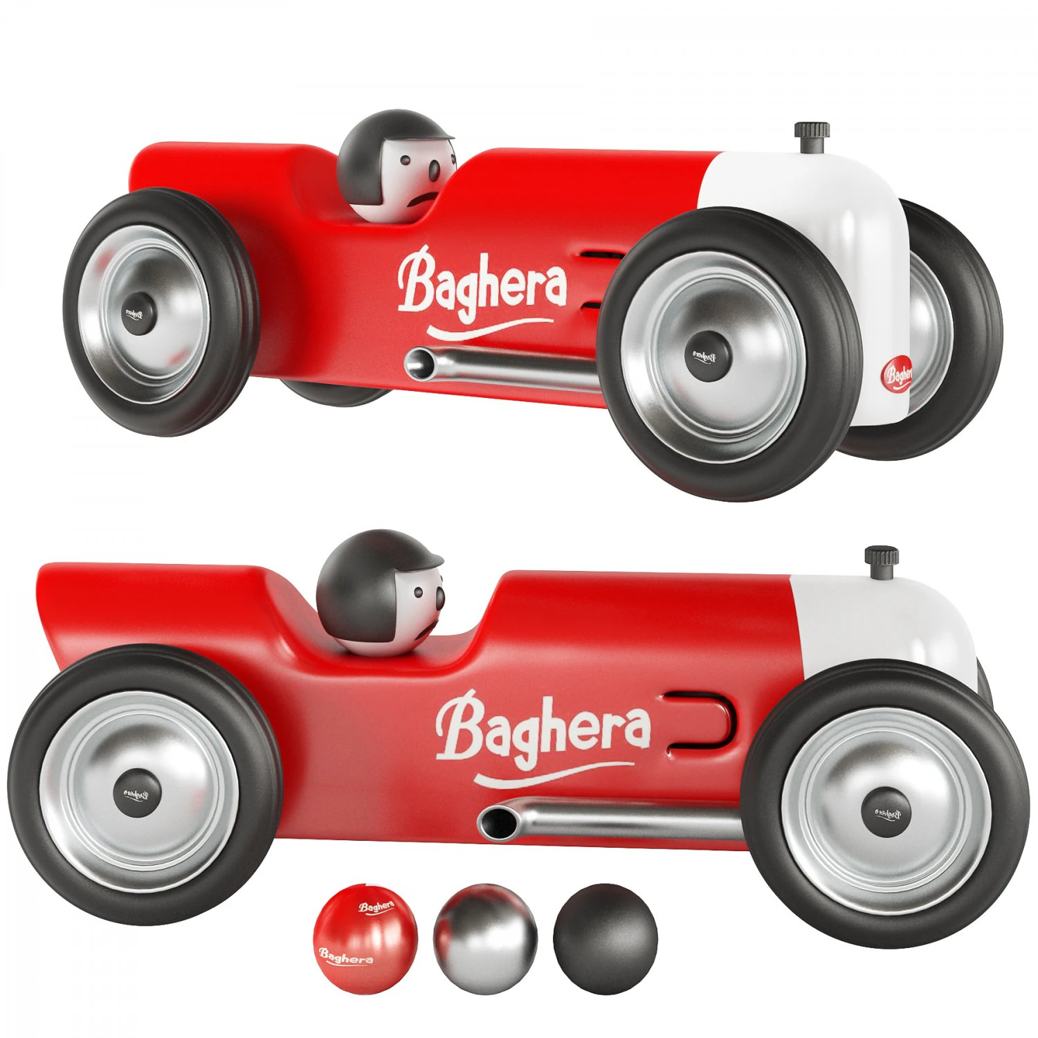 Toy Car Baghera 001 3D Model .c4d .max .obj .3ds .fbx .stl .blend