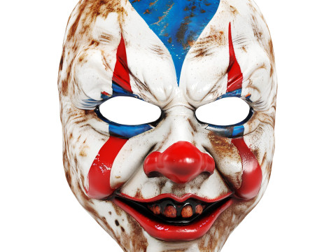 マスクダーティサイコピエロ 3Dモデル