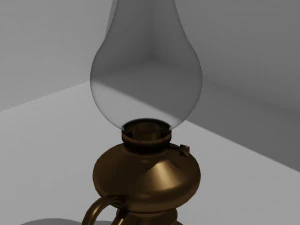 modelo de l&acirc;mpada antiga Modelo 3D