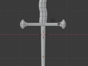 flamberge sword 3D मॉडल