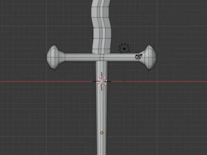 flamberge sword 3D Model