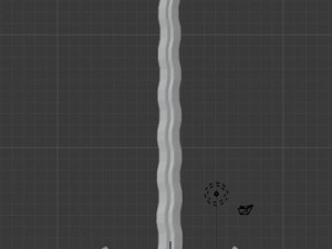 flamberge sword 3D मॉडल