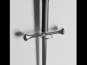 game ready longsword Modèle 3D