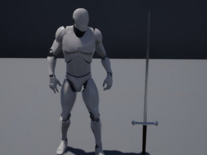 game ready longsword 3Dモデル