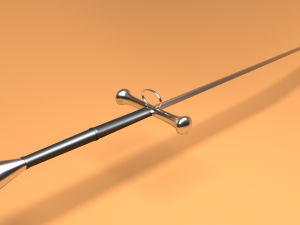 game ready longsword 3Dモデル