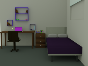 bedroom 3D 模型