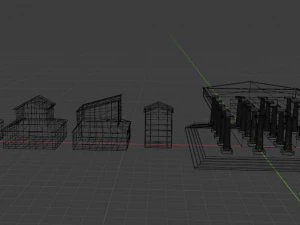 rome pack low-poly 3D Model