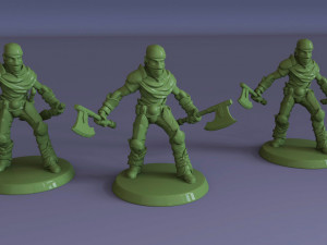 melee bandits Modelo de impresión 3D