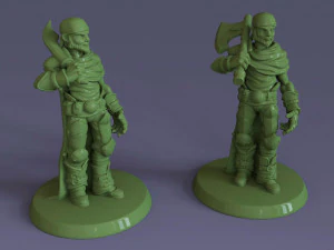 melee bandits 3D Print Model