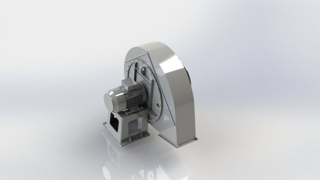 industrial fan 3D Model .c4d .max .obj .3ds .fbx .stl .blend