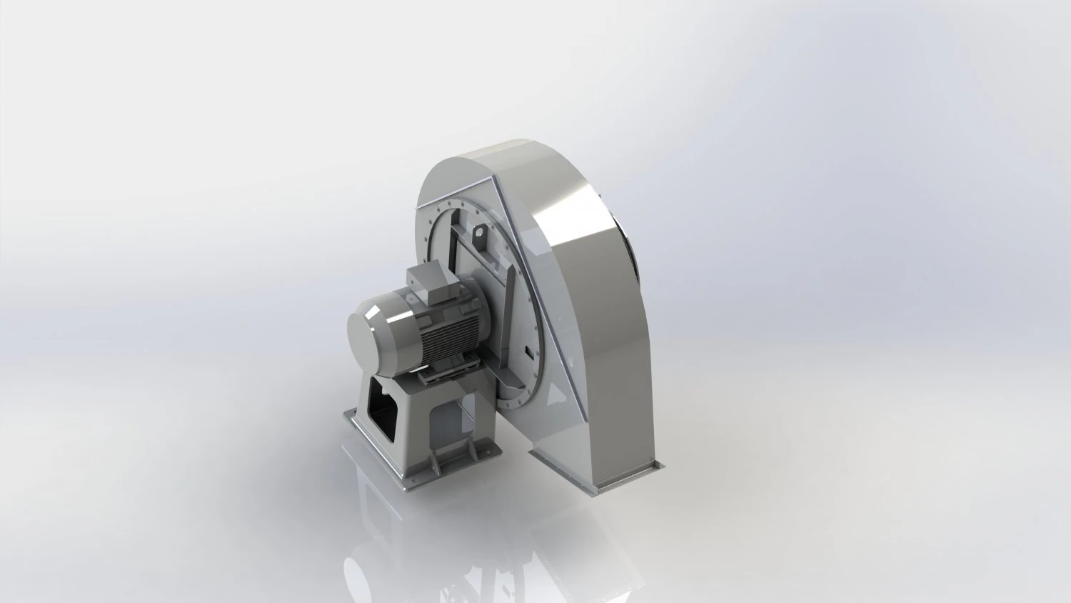 industrial fan 3D Model .c4d .max .obj .3ds .fbx .stl .blend 