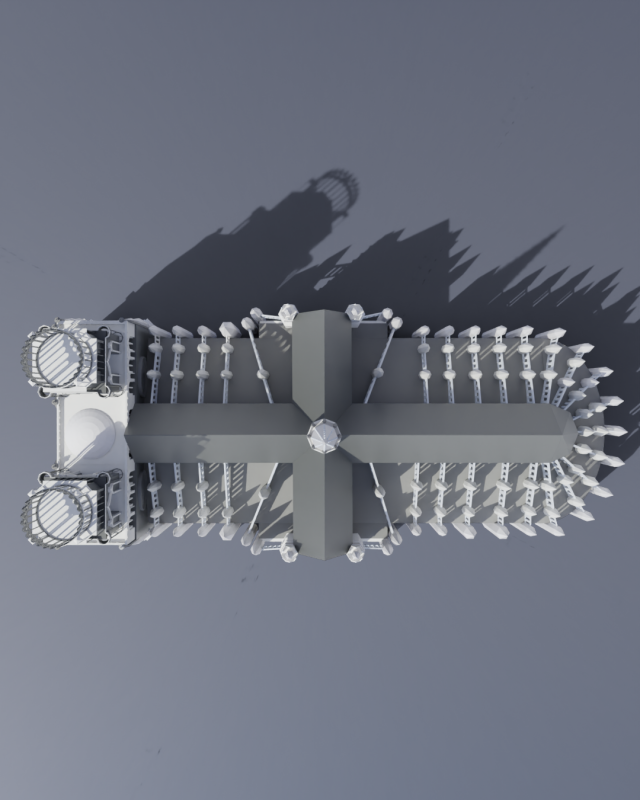 Cathedral - Church Model 3D .c4d .max .obj .3ds .fbx .stl .blend 