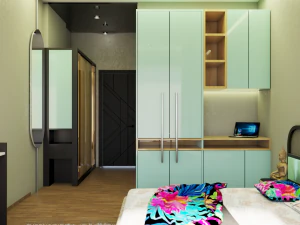 teenager bedroom model 3D Model