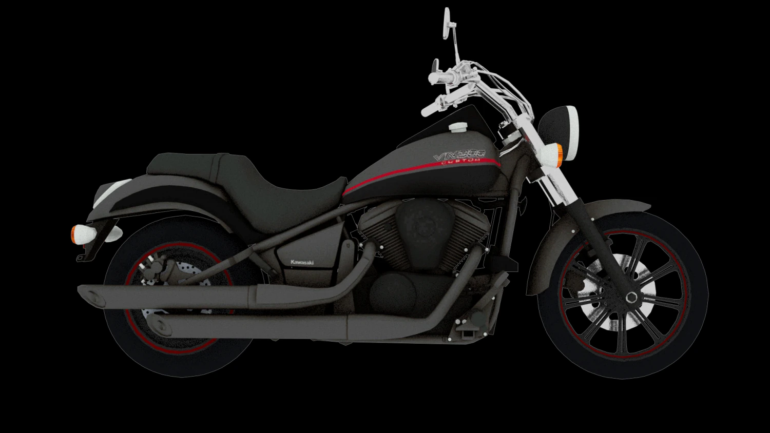 bike model 3D Model .c4d .max .obj .3ds .fbx .stl .blend