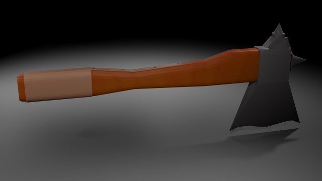 axe 3D 모델 .c4d .max .obj .3ds .fbx .stl .blend 